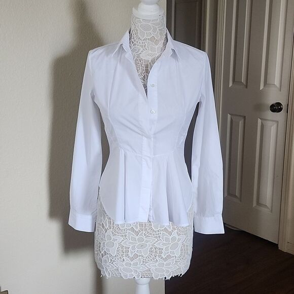 🎉Host Pick🎉 Alexander McQeen Button Down Blouse - Picture 1 of 11